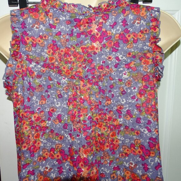 NWT Romeo & Juliette Couture Floral Sleeveless Top - Picture 3 of 10
